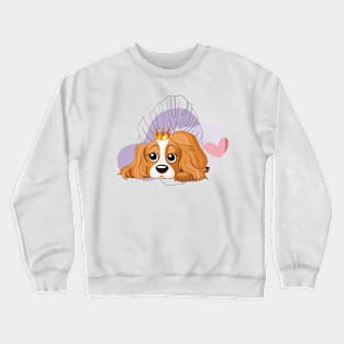 puppy cute Crewneck Sweatshirt